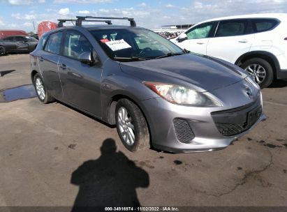 2012 Mazda 3 silver vin: JM1BL1L85C1674408