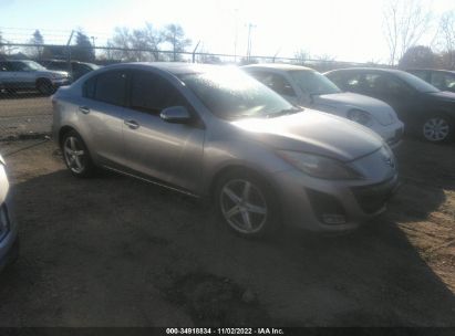 2010 Mazda 3 silver vin: JM1BL1S55A1132617