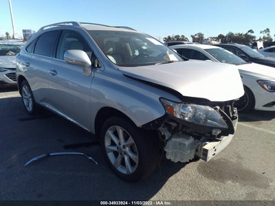 2012 LEXUS RX 350 VIN: 2T2ZK1BA2CC075334