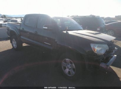 2015 Toyota Tacoma black vin: 5TFJU4GN8FX076230