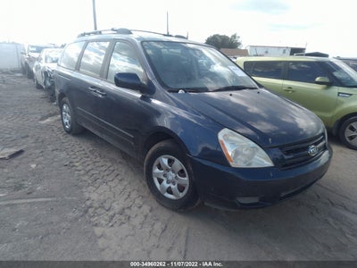 2008 Kia Sedona blue vin: KNDMB233286207723