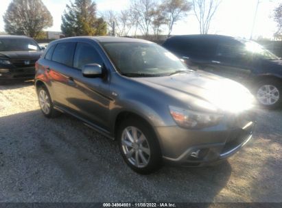 2012 Mitsubishi Outlander sport gray vin: JA4AR4AU4CZ008633