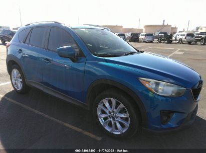 2014 Mazda Cx-5 blue vin: JM3KE2DY7E0334918