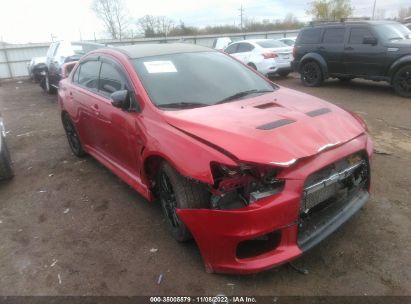 2015 Mitsubishi Lancer red vin: JA32W8FV1FU022288