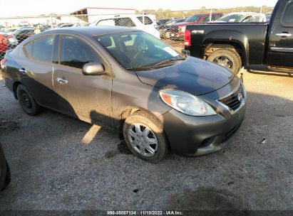 2014 Nissan Versa gray vin: 3N1CN7AP7EL820382