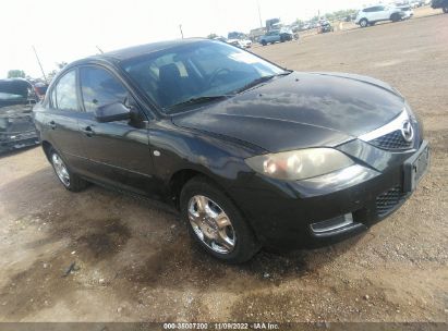 2008 Mazda 3 black vin: JM1BK12F881101464