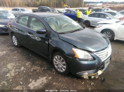 2014 NISSAN SENTRA S/FE+ S/SV/FE+ SV/SR/SL for Auction - IAA