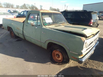 DODGE 1/2 TON 1973. Lot# 35621605. VIN D14AE3X011413. Photo 1