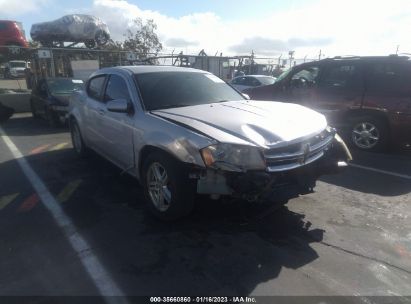 2012 DODGE AVENGER SXT for Auction - IAA