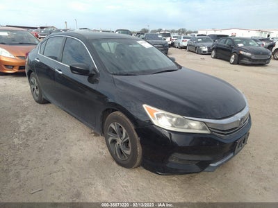 2016 HONDA ACCORD SEDAN VIN: 1HGCR2F35GA054612