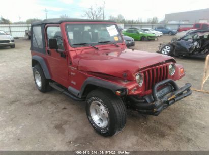 1999 JEEP WRANGLER SPORT for Auction - IAA