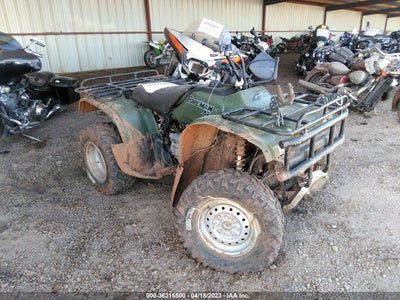 HONDA TRX450 2000. Lot# 36216500. VIN 478TE2205Y4110949. Photo 1