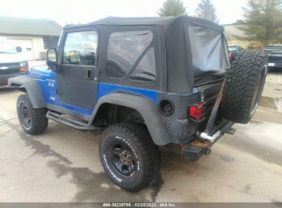 2003 JEEP WRANGLER X for Auction - IAA