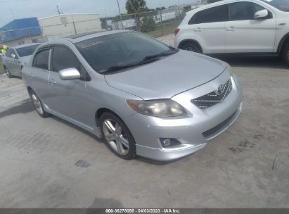 2009 TOYOTA COROLLA for Auction - IAA