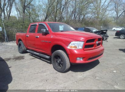 DODGE 1500 2012. Lot# 36321399. VIN 1C6RD7KT6CS263461. Photo 1