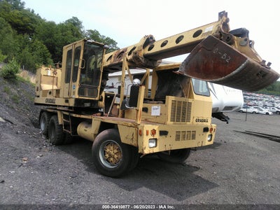 Free AUTOMOBILE GRANDALL EXCAVATOR history by VIN on auctions Copart ...