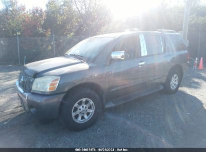 2004 NISSAN PATHFINDER ARMADA SE OFF ROAD for Auction IAA