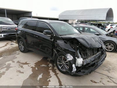 2019 TOYOTA HIGHLANDER SE/XLE VIN: 5TDKZRFHXKS562570