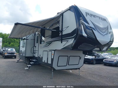 KEYSTONE RV RAPTOR 425 TS 2017. Lot# 36698856. VIN 4YDF42533HR800728. Photo 1
