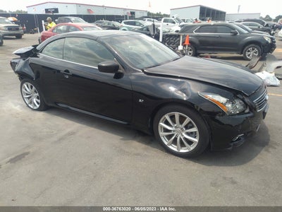 INFINITI Q60 CONVERTIBLE 2014. Lot# 36763020. VIN JN1CV6FE0EM900209. Photo 1