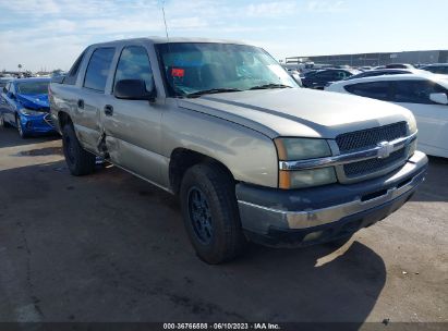 2003 CHEVROLET AVALANCHE for Auction - IAA