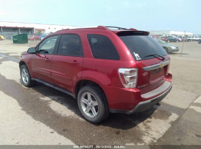 red 2005 chevy equinox