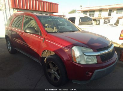 red 2005 chevy equinox