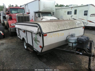 FOREST RIVER CLIPPER CAMPING TRAILER 2016. Lot# 36959024. VIN 5ZT1CPCC9G5010676. Photo 1