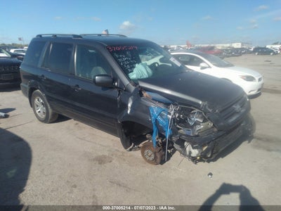 HONDA PILOT 4D SE 2004. Lot# 37005214. VIN 2HKYF18604H530638. Photo 1