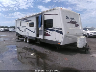 FOREST RIVER SALEM LA 292FBDS 2008. Lot# 37035766. VIN 4X4TSBE288U071474. Photo 1