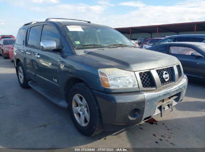 VIN 5N1BA08A57N706702 NISSAN ARMADA 2007 historia del auto