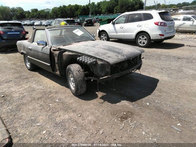 MERCEDES BENZ 500 SL 1984. Lot# 37048030. VIN WDB1070461A007590. Photo 1