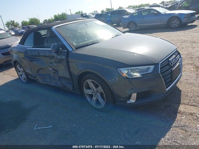 AUDI A3 CABRIOLET 2018. Lot# 37073478. VIN WAU6ULFF1J1078243. Photo 1