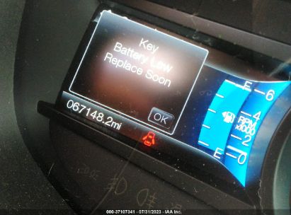 prius key battery low