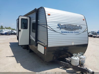 KEYSTONE SPRINGDALE 282BH 2017. Lot# 37121451. VIN 4YDT28220H3152355. Photo 1