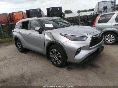 2021 TOYOTA HIGHLANDER HYBRID XLE VIN: 5TDGBRCHXMS062345