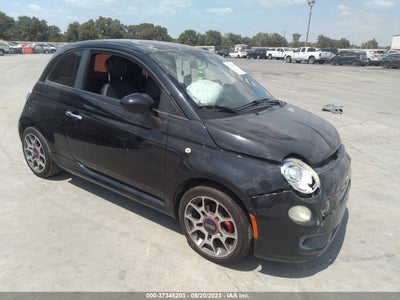 FIAT 500 2D ABARTH 2012. Lot# 37345203. VIN 3C3CFFBR0CT115459. Photo 1