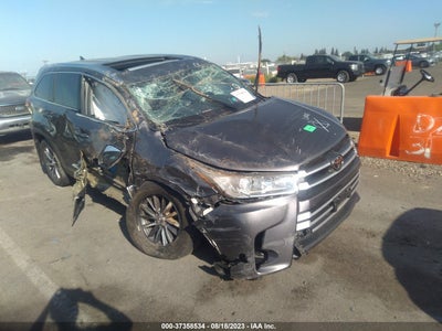2019 TOYOTA HIGHLANDER VIN: 5TDJZRFH0KS619354