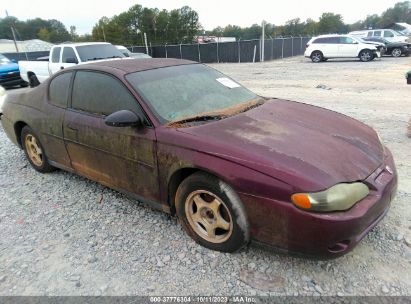 2003 CHEVROLET MONTE CARLO LS For Auction - IAA