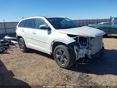 2019 TOYOTA HIGHLANDER LIMITED/PLATINUM VIN: 5TDDZRFHXKS924986