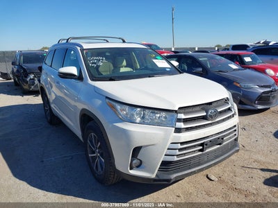 2018 TOYOTA HIGHLANDER XLE VIN: 5TDKZRFH5JS549532