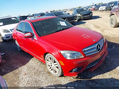 2008 MERCEDES-BENZ C CLASS VIN: WDDGF54X78F043315