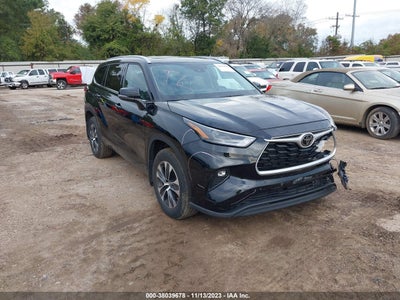 2022 TOYOTA HIGHLANDER XLE VIN: 5TDGZRBH2NS232969