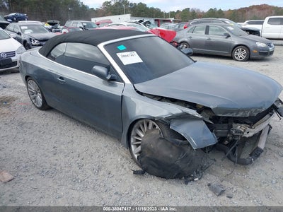 2012 AUDI A5 VIN: WAULFAFH8CN005241