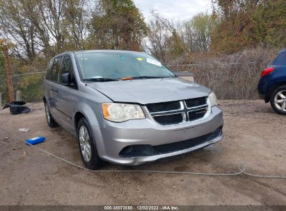 2014 DODGE GRAND CARAVAN AVP SE for Auction IAA