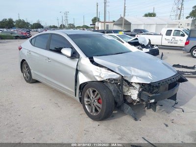 2018 HYUNDAI ELANTRA VIN: 5NPD84LF2JH249227