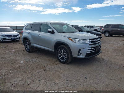 2019 TOYOTA HIGHLANDER VIN: 5TDKZRFH6KS553784