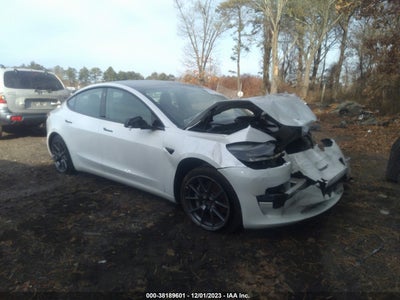 2021 TESLA MODEL 3 STANDARD RANGE PLUS REAR-WHEEL DRIVE VIN: 5YJ3E1EA0MF090330