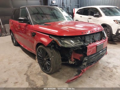 2019 LAND ROVER RANGE ROVER SPORT VIN: SALWV2SVXKA420788