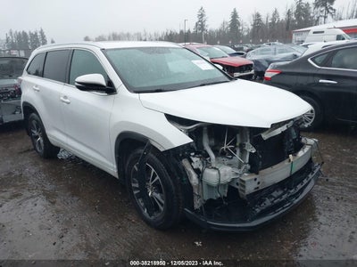 2016 TOYOTA HIGHLANDER VIN: 5TDJKRFH5GS288346